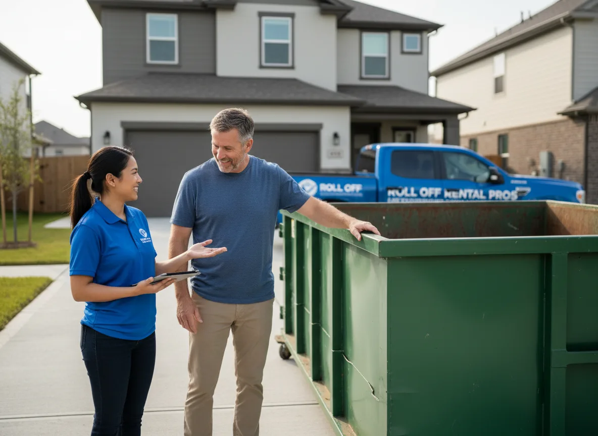 Roll Off Dumpster Rental Oakwood, TX FAQs